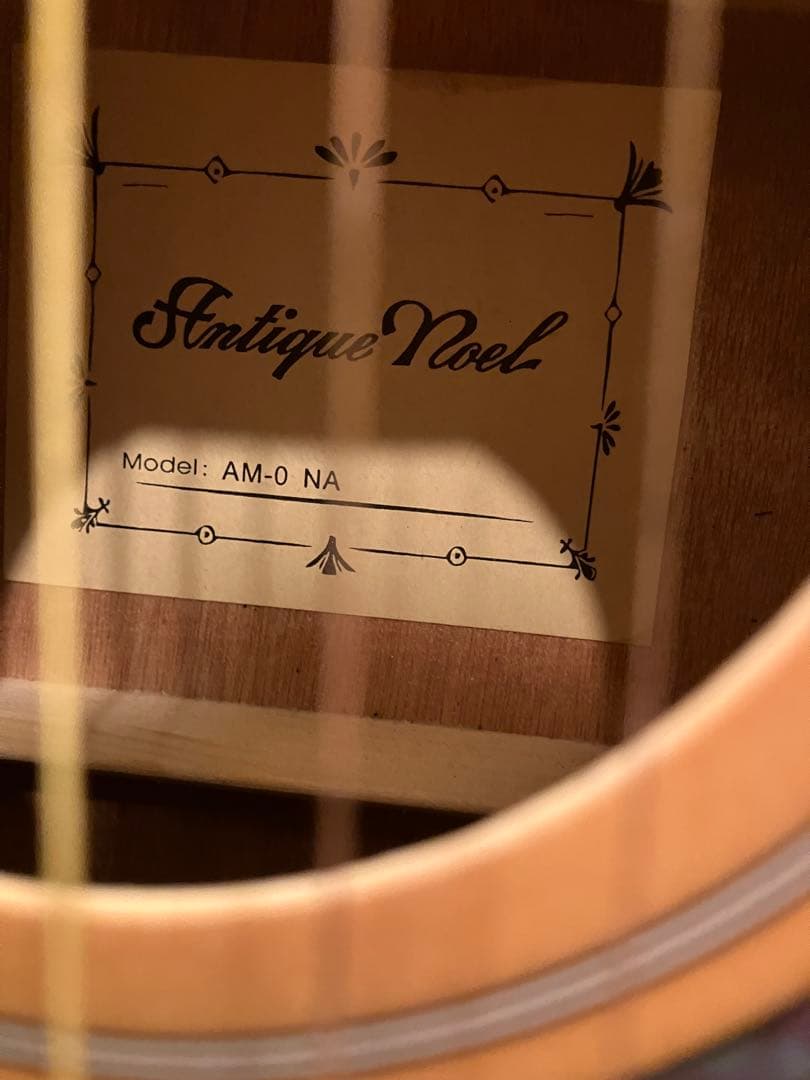 ミニアコースティックギター ANTIQUE NOEL AM-0 NA セット