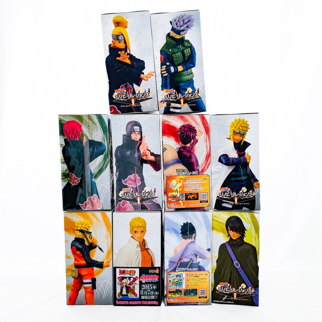 ＊未開封＊ NARUTO DXF シノビリレーションズフィギュア 10体セットD