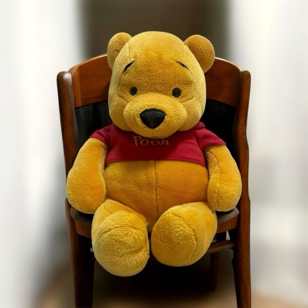 【希少】ディズニーストア　プーさん　パペット　ぬいぐるみ　BIG