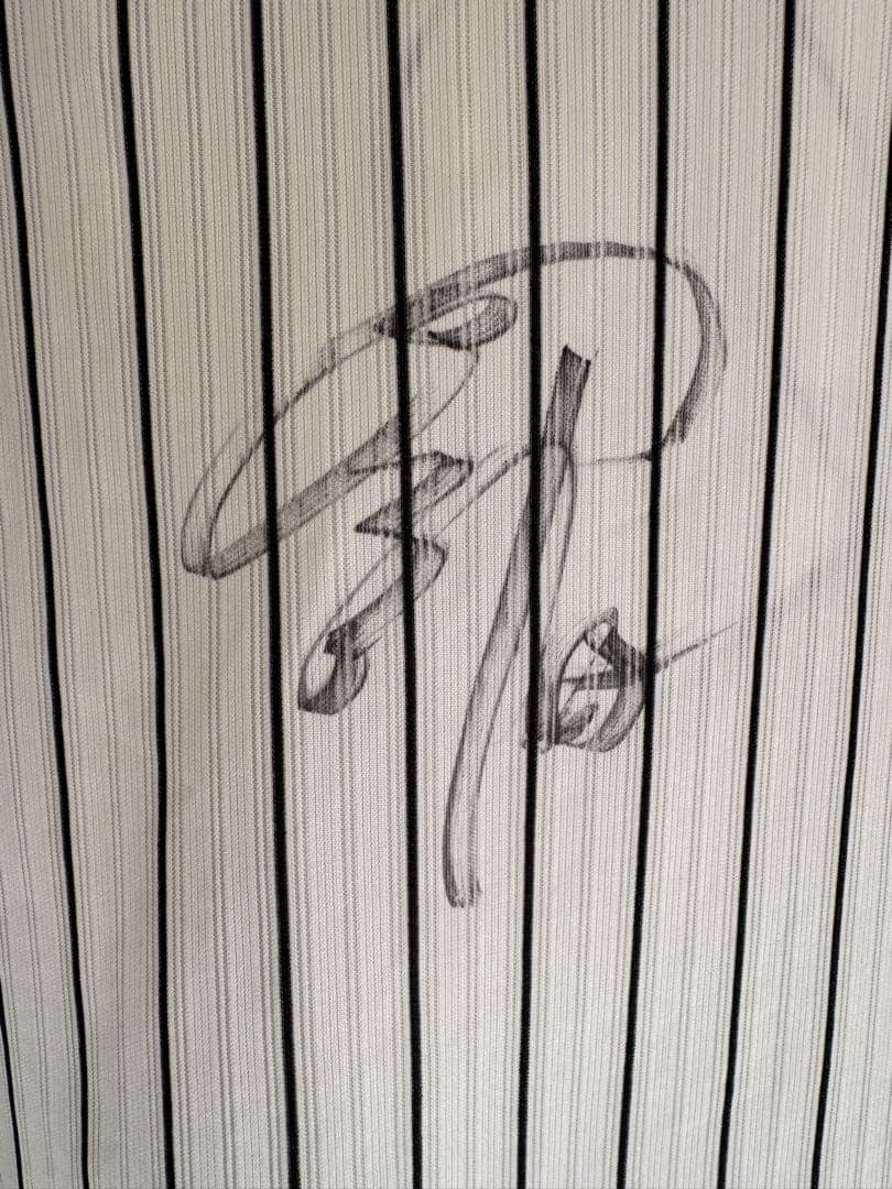 サイン入りユニフォーム寺地隆成 （確か）田中晴也• 中森俊介