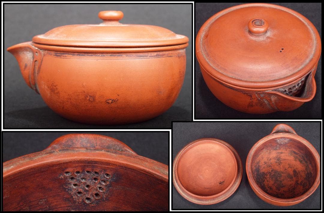 民間仕入れ品　中国の茶道具　朱泥　貴重品 X411C13-3