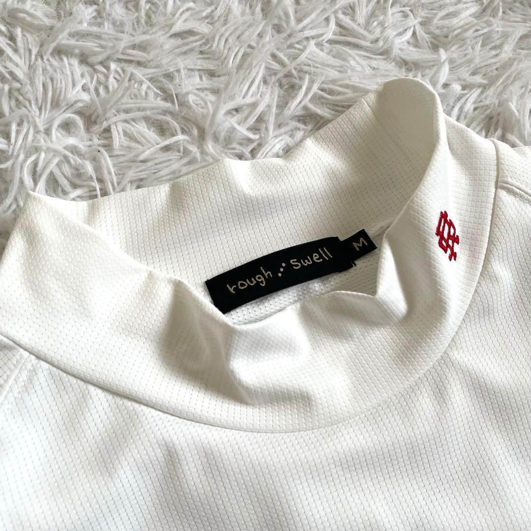 rough＆Swell ラフアンドスウェル モックネック ホワイト M ゴルフ