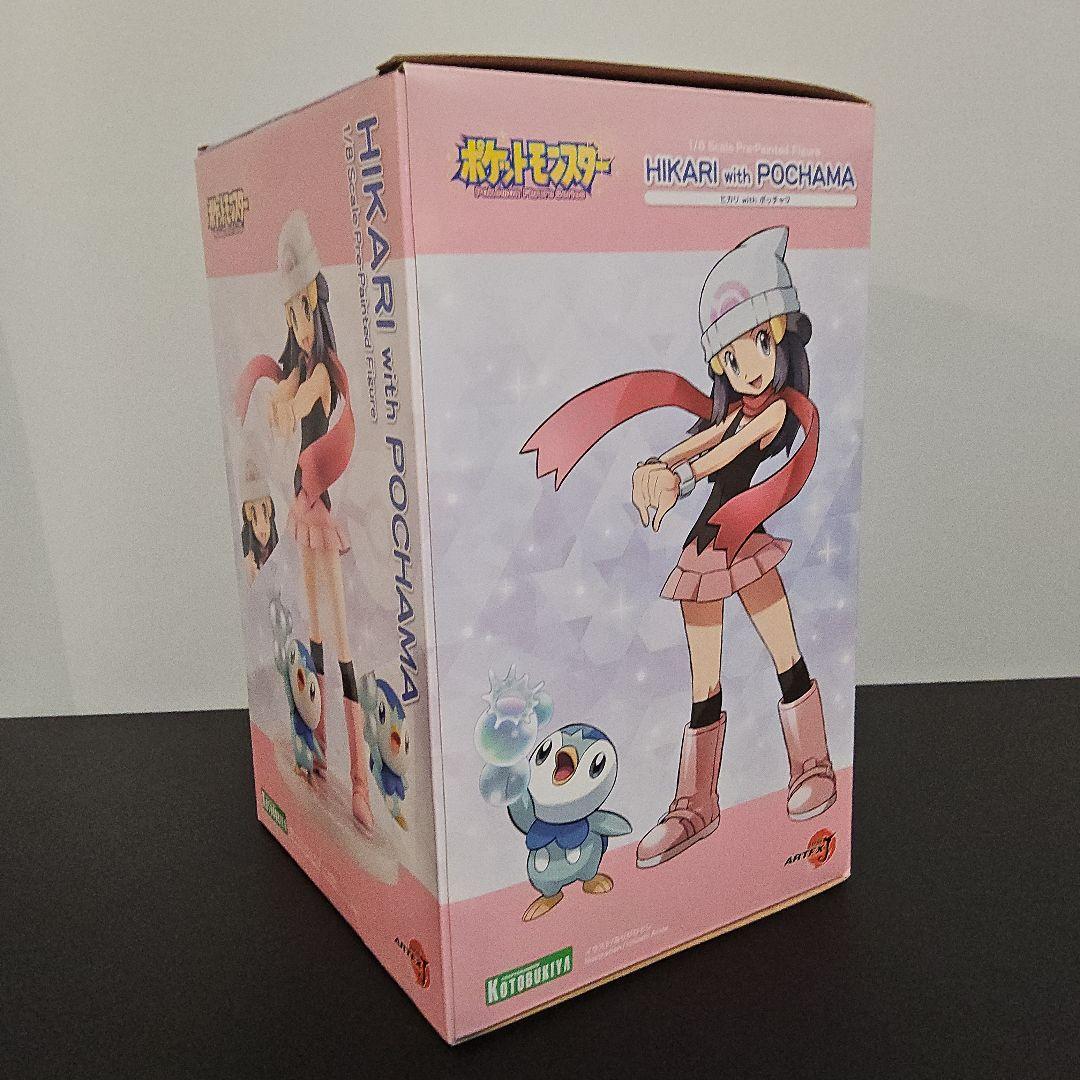 【開封品】ポケモン フィギュア ヒカリ 2種 ポッチャマ ナエトル