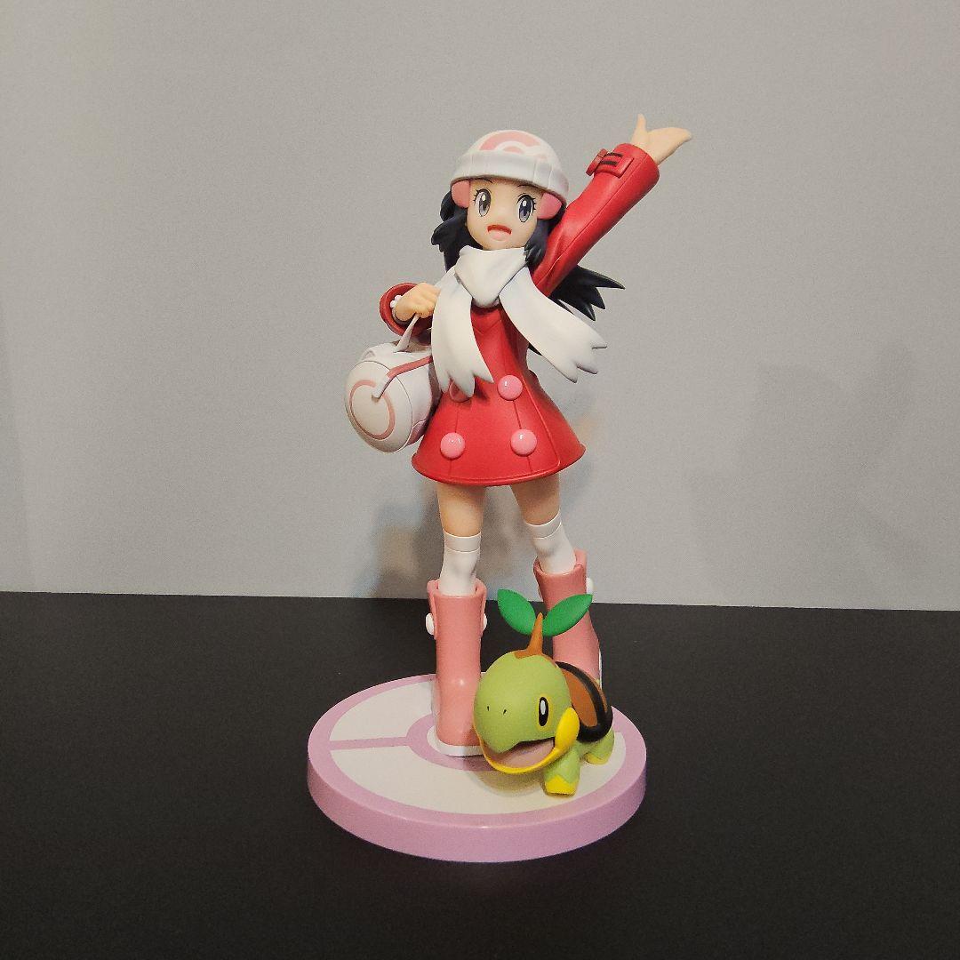 【開封品】ポケモン フィギュア ヒカリ 2種 ポッチャマ ナエトル