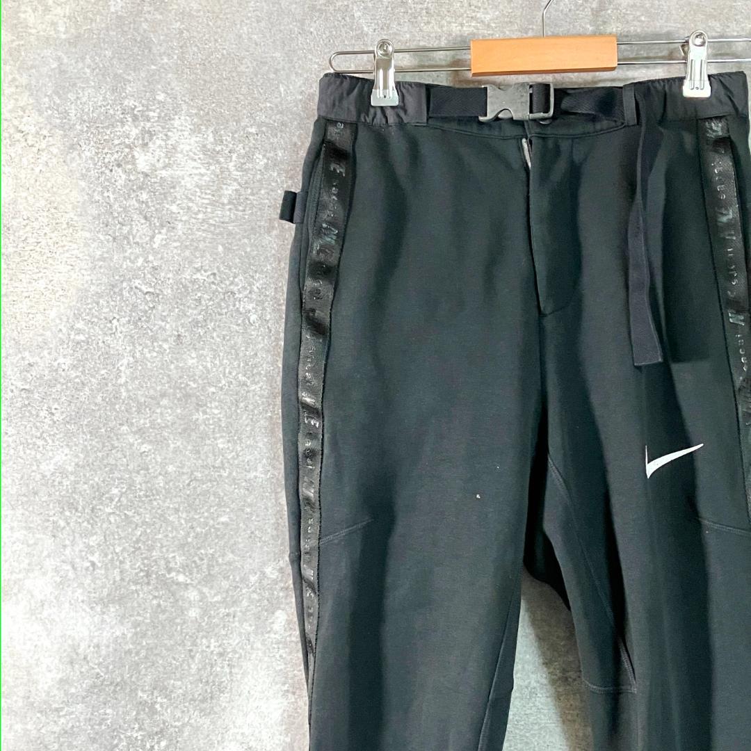 sacai×Nike コラボ スウェットパンツ ブラック