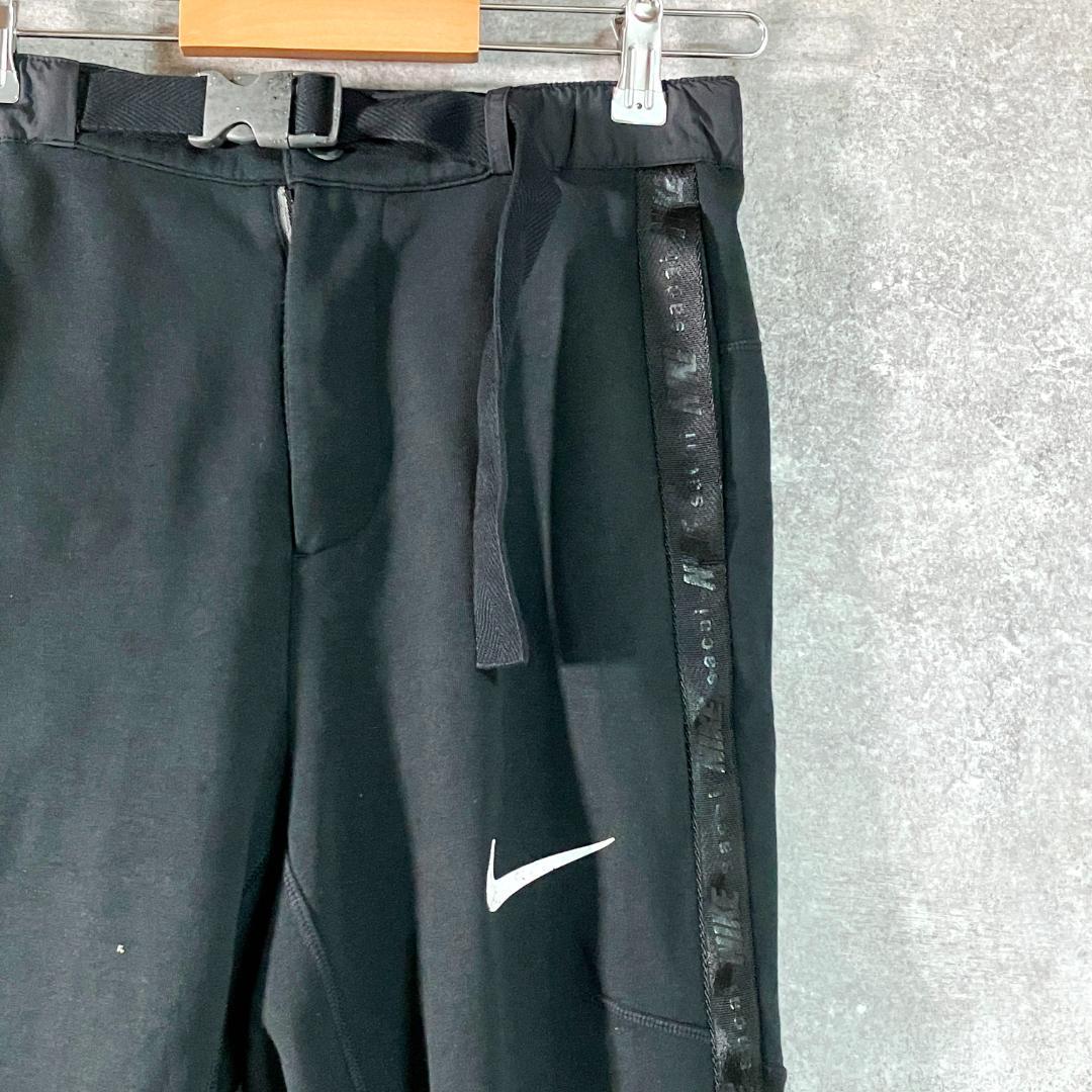 sacai×Nike コラボ スウェットパンツ ブラック