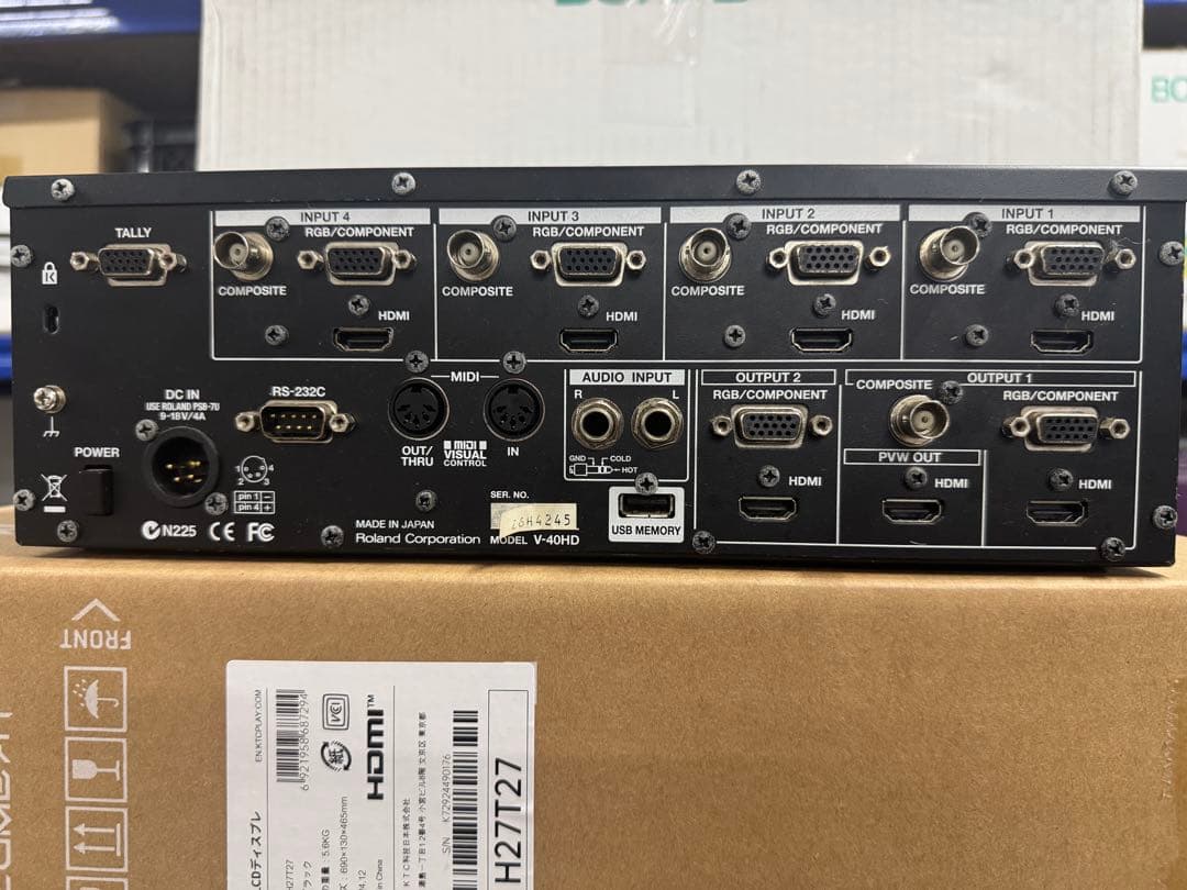 Roland V-40HD マルチフォーマットビデオスイッチャー