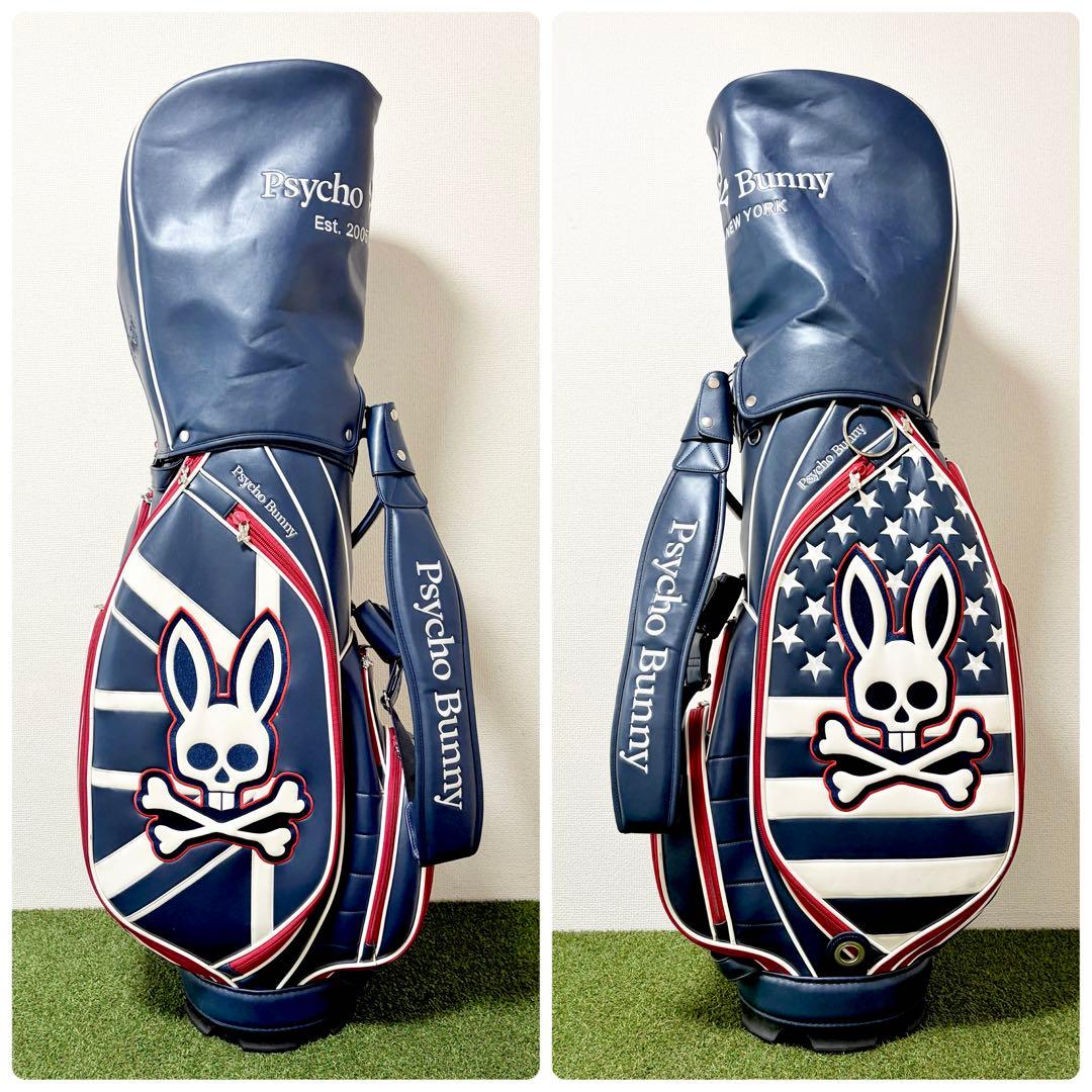 美品｜Psycho Bunnyサイコバニー　キャディバッグ