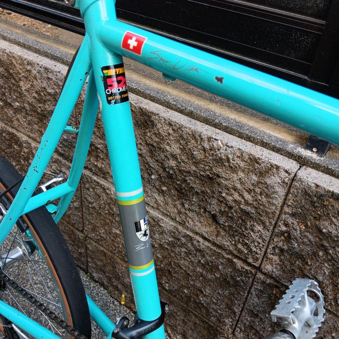 ターコイズ 小径自転車