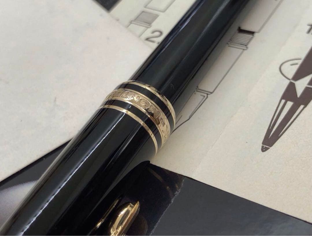 モンブラン現行同型稀少WG刻印モデル世界最高支持モデル銘品！マイスターNo164