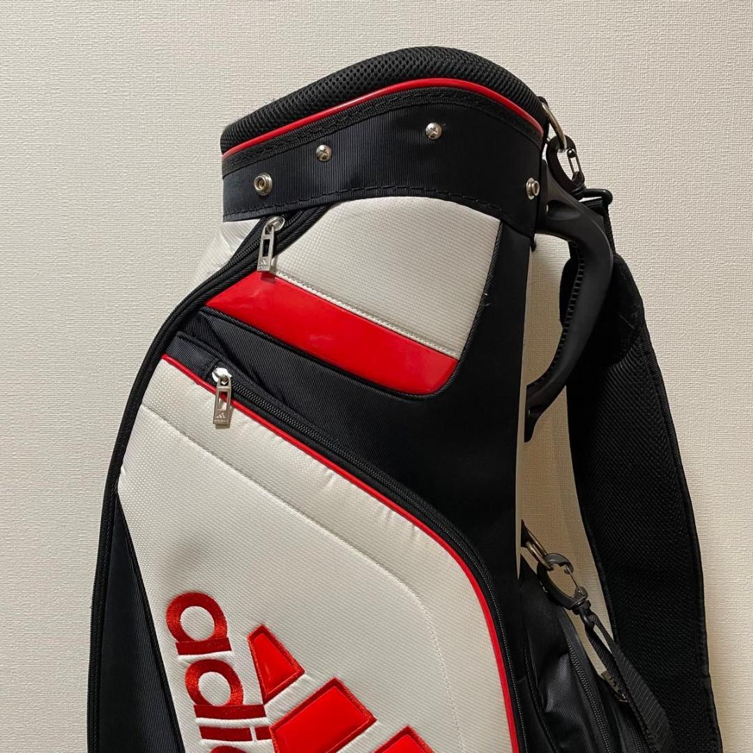 adidas アディダス キャディバッグ ゴルフバッグ ナイロン 軽量