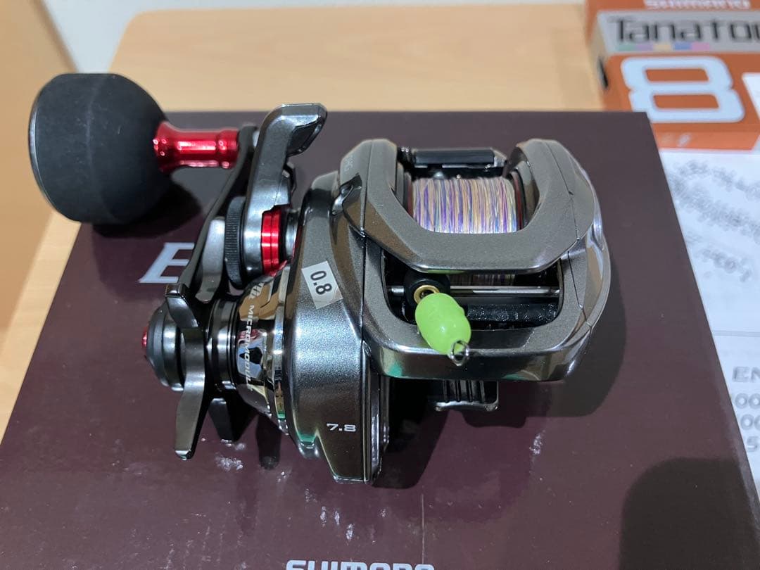【美品・おまけ付】シマノ(SHIMANO) リールエンゲツ 2021 150HG