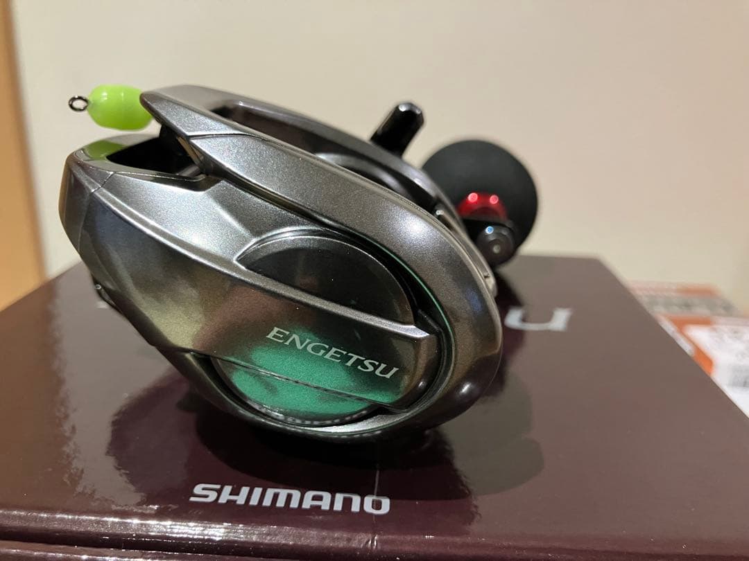 【美品・おまけ付】シマノ(SHIMANO) リールエンゲツ 2021 150HG