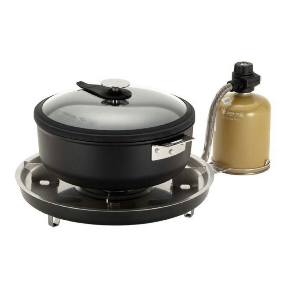 新品 スノーピーク 鉄板焼 エンバーナー GS-430 卓上ガスコンロ キャンプ