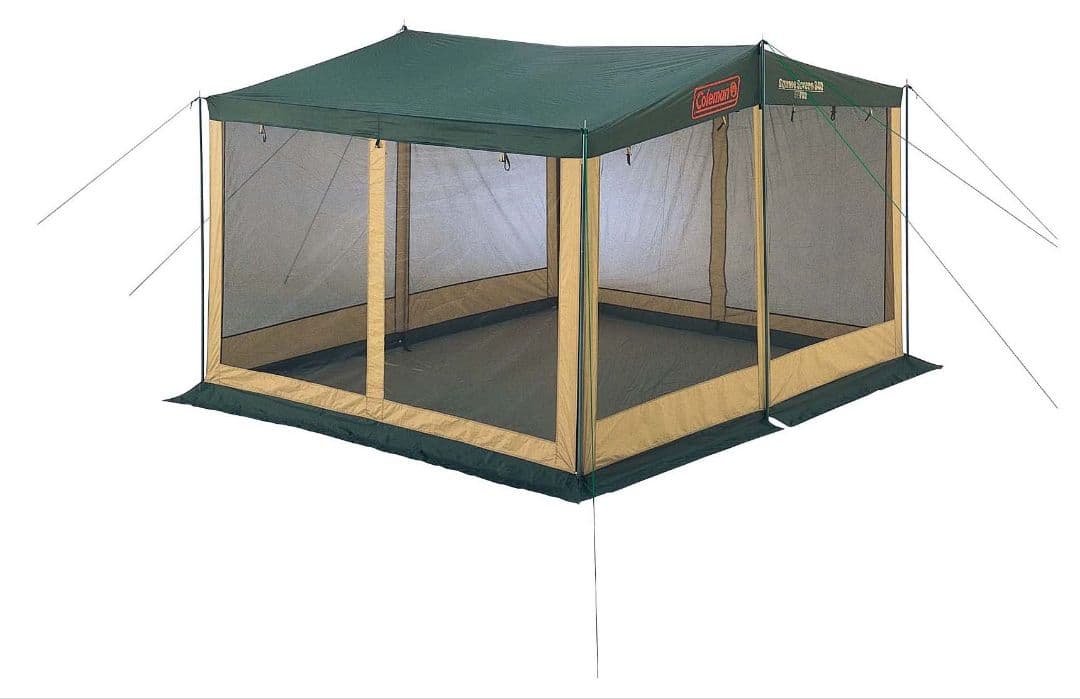 【美品】コールマン スクエアスクリーンタープ340