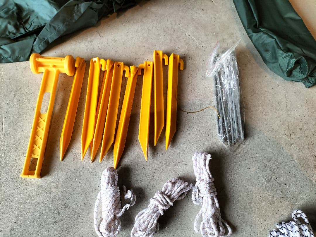 【美品】コールマン スクエアスクリーンタープ340