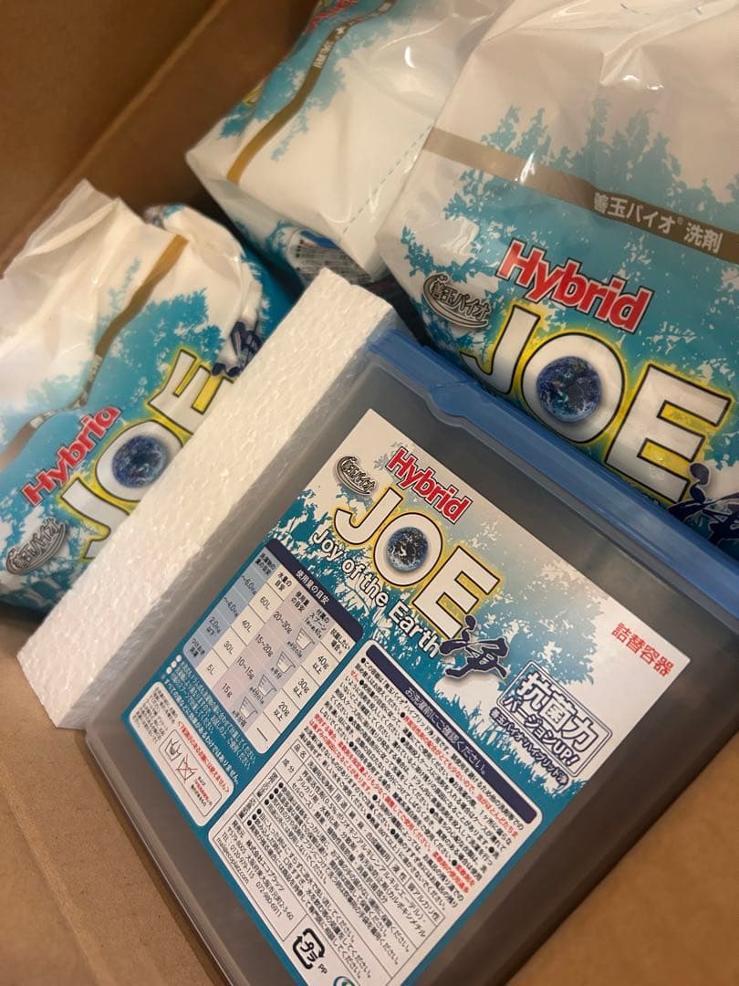 Y*R様 【新品未使用】Hybrid JOE 善玉バイオ洗剤　1.3km6袋セッ