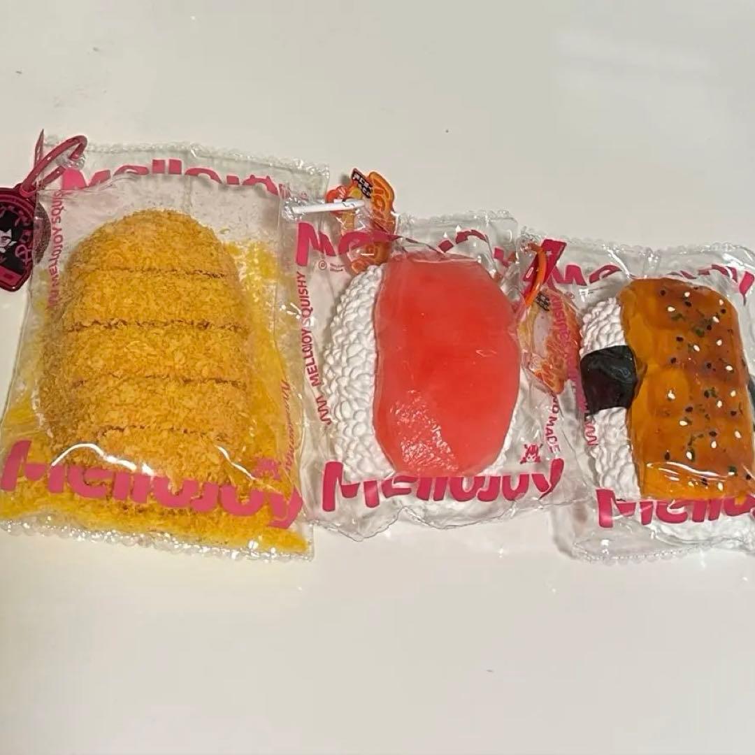 さ*き様 メロジョイ スクイーズ 和食 とんかつ うなぎ まぐろ