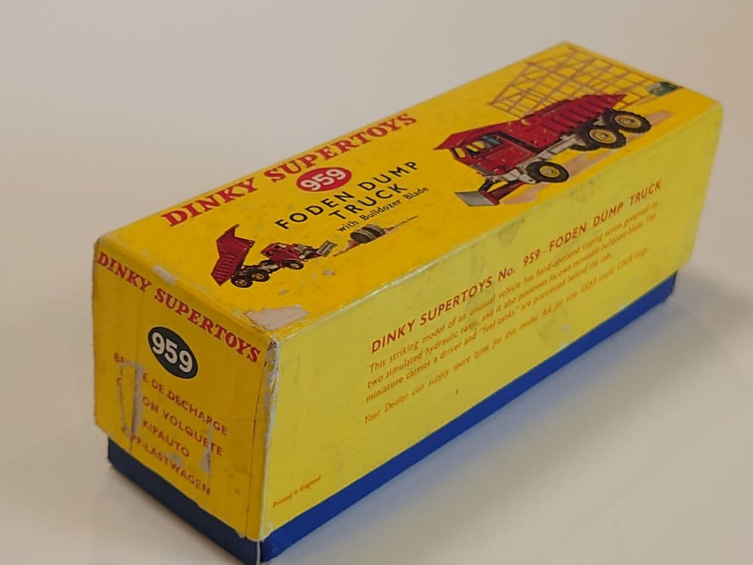 【SALE】DINKY No.959 FODEN DUMP TRUCK