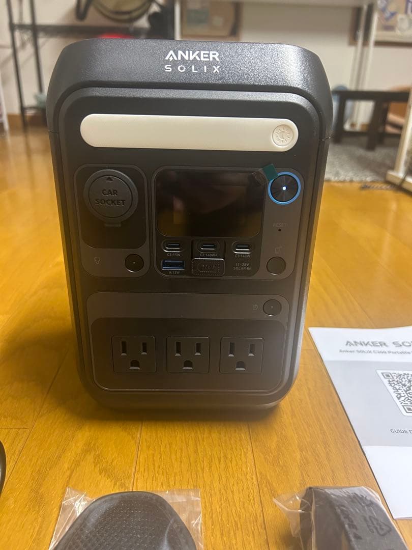 アンカー SOLIX C300 ACタイプ ポータブル電源