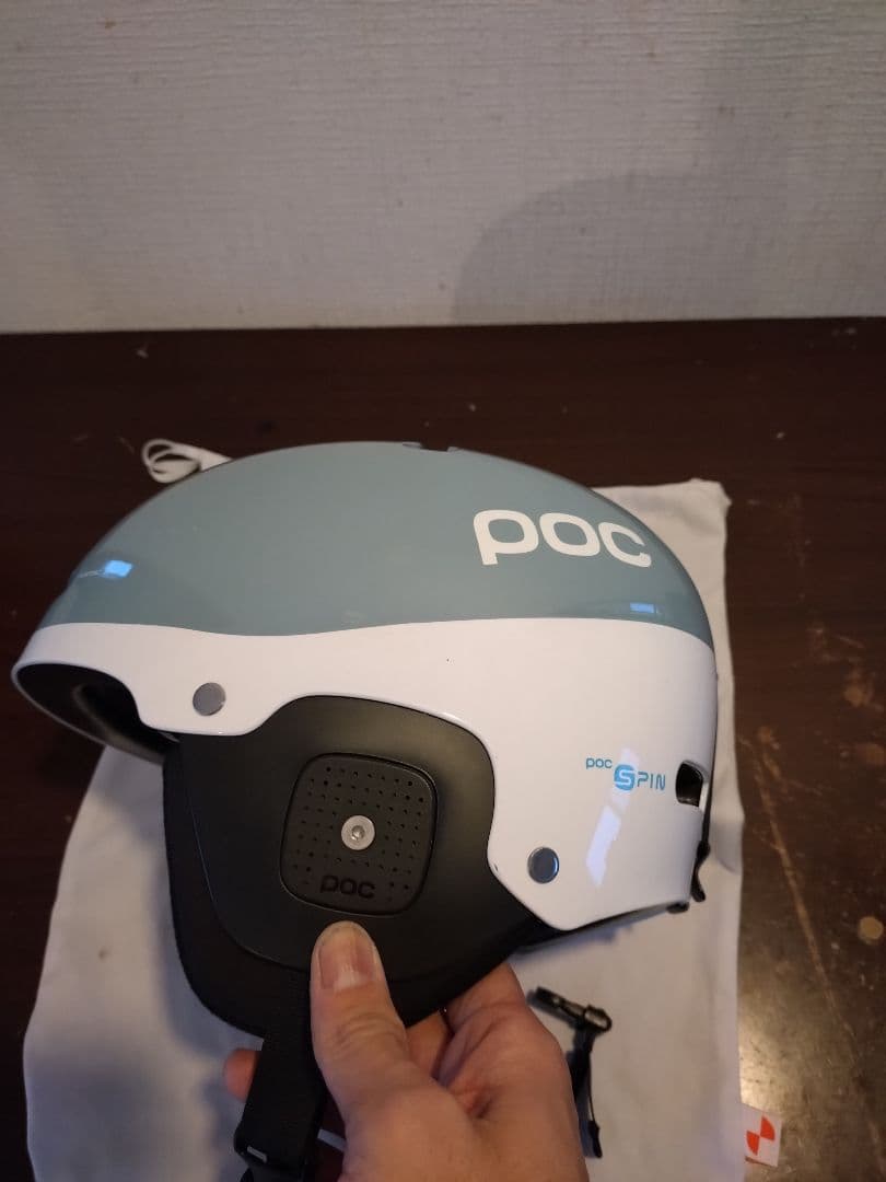 POC ヘルメット グレー/ホワイト artic sl spin helmet
