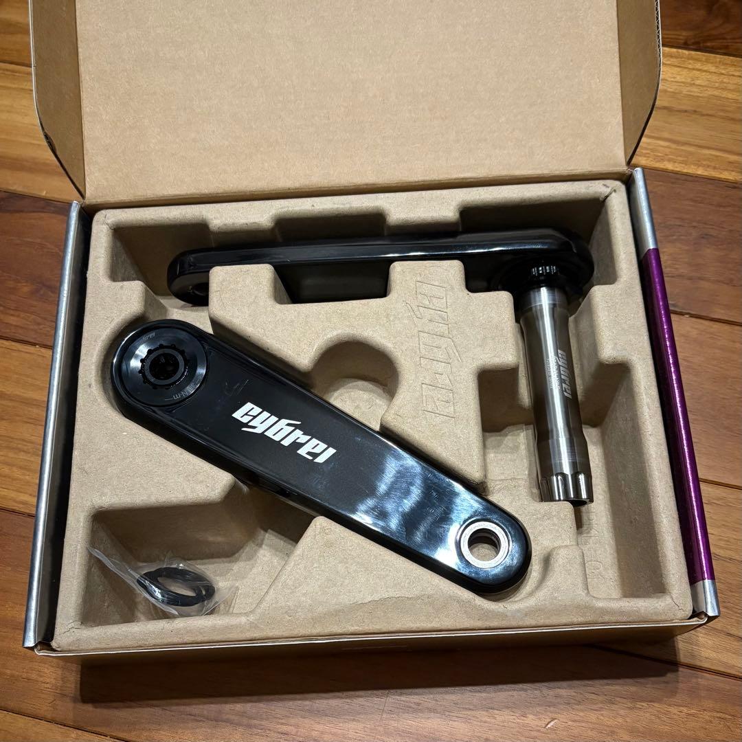 【値下げ】CYBREI カーボンクランク 167.5mm 24mmTi