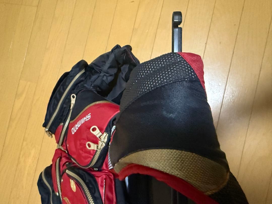 SHIMANO ライフジャケット 赤黒