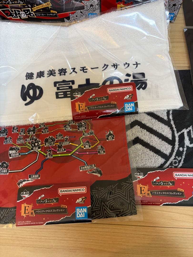 一番くじ ペルソナ５ ザ・ロイヤル　ラストワン、C賞、D賞2種、下位賞セット