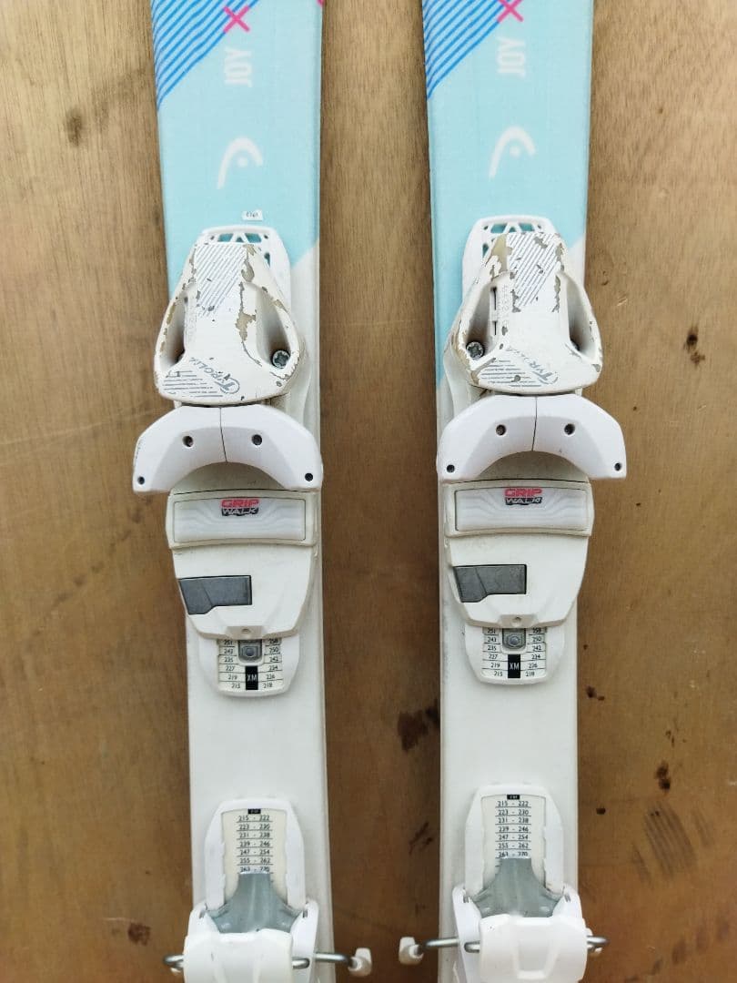 HEAD 　ヘッド　107 子供用　スキー　板　白　青色