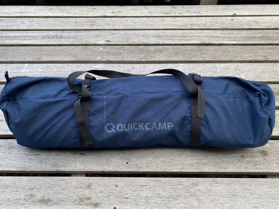 クイックキャンプ　QC-TCRT400 レクタタープ　廃盤品　ネイビー