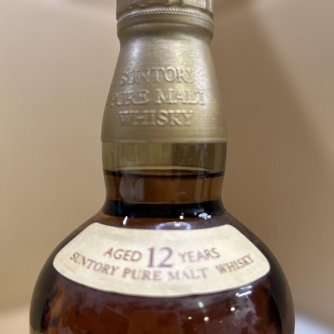 6331【未開栓】サントリー 山崎 12年 ウイスキー750mL 向獅子マーク