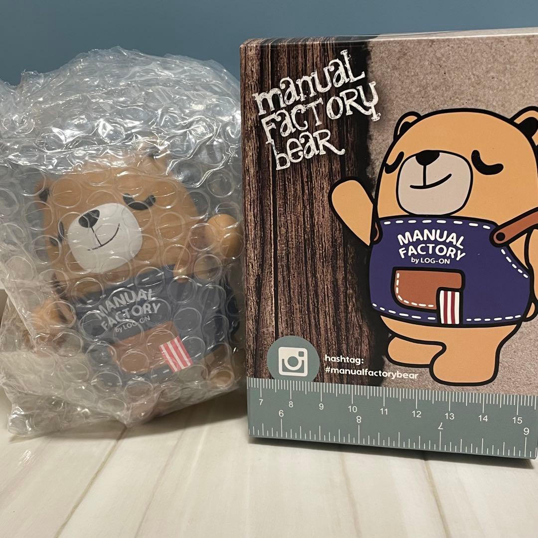 香港LOG-ON マニュアルファクトリーベア Soft Vinyl