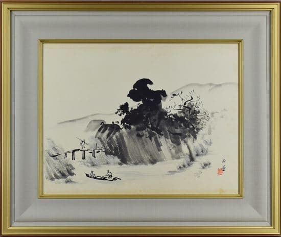 日本画壇三巨匠　川合　玉堂