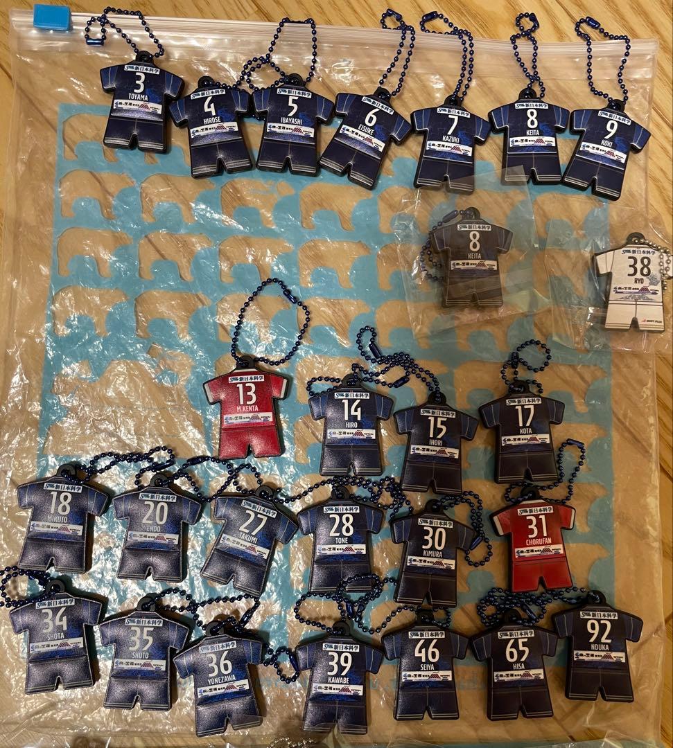値下げ中:引退品（サッカー選手バッジ・カード・キーホルダーセット）