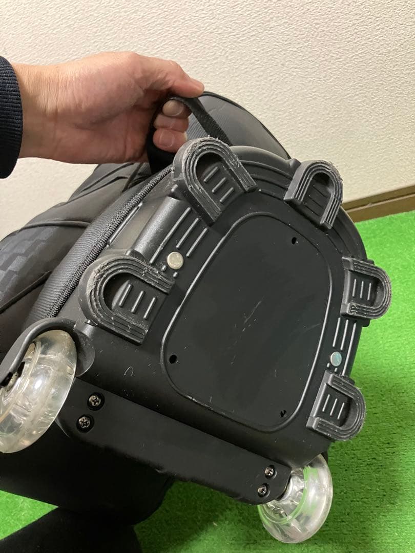 Auld classic キャスター付きキャディバッグ　美品