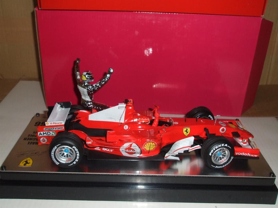 難　フェラーリ　F１　２４８　シューマッハ　サンマリノGP　特別限定品　1／18