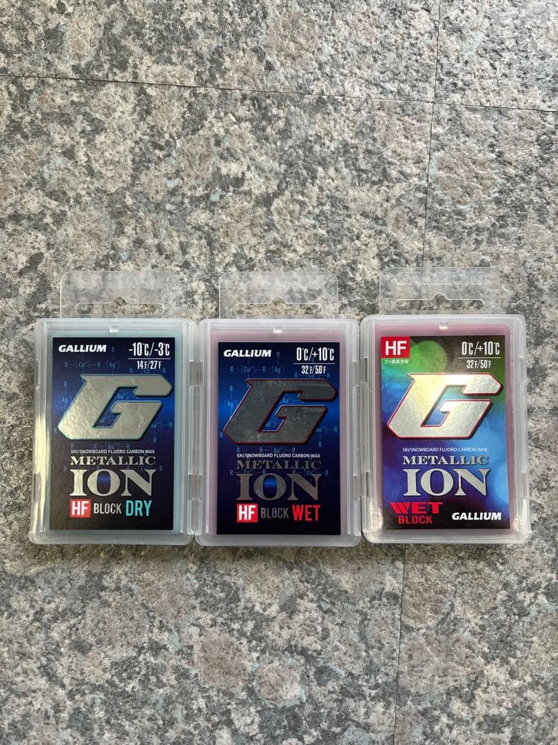 GALLIUM LLIC ION スキー用ワックスセット　ガリウム