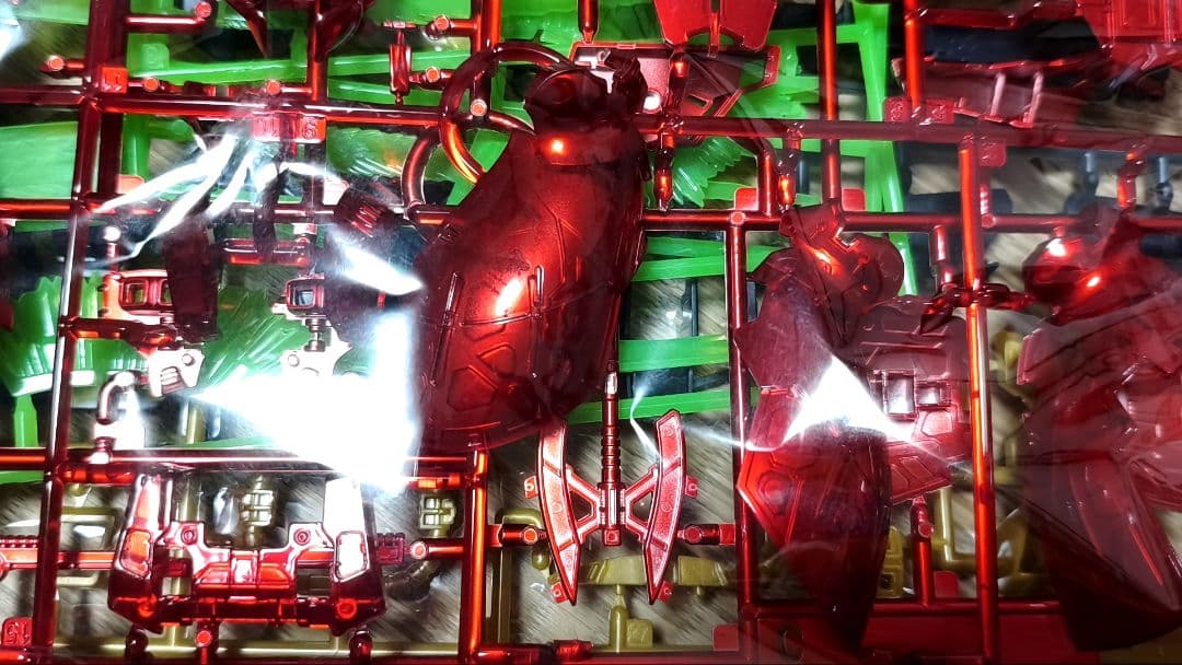 RG サザビー　メカニカルコアメッキ