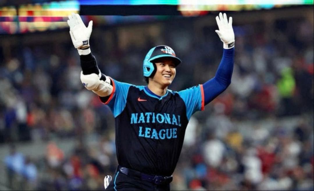 【新品】大谷翔平NIKEユニフォーム 2024年 オールスター 初ホームラン！L