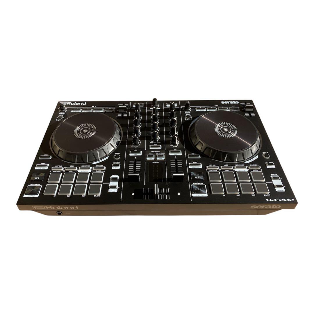 【美品】Roland DJ-202 DJコントローラー おまけ2点付き