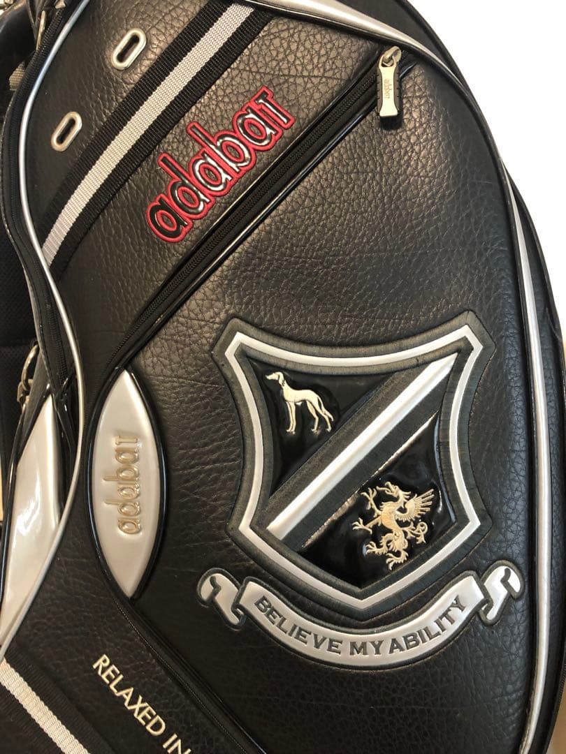 【送料込み】廃盤希少　アダバット　高級アスリートモデル　キャディバッグ