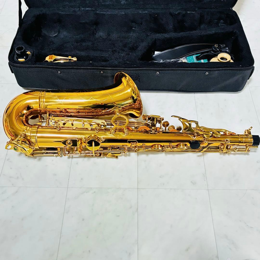 【極美品】アルトサックス 管楽器 マウスピース ネック ケース