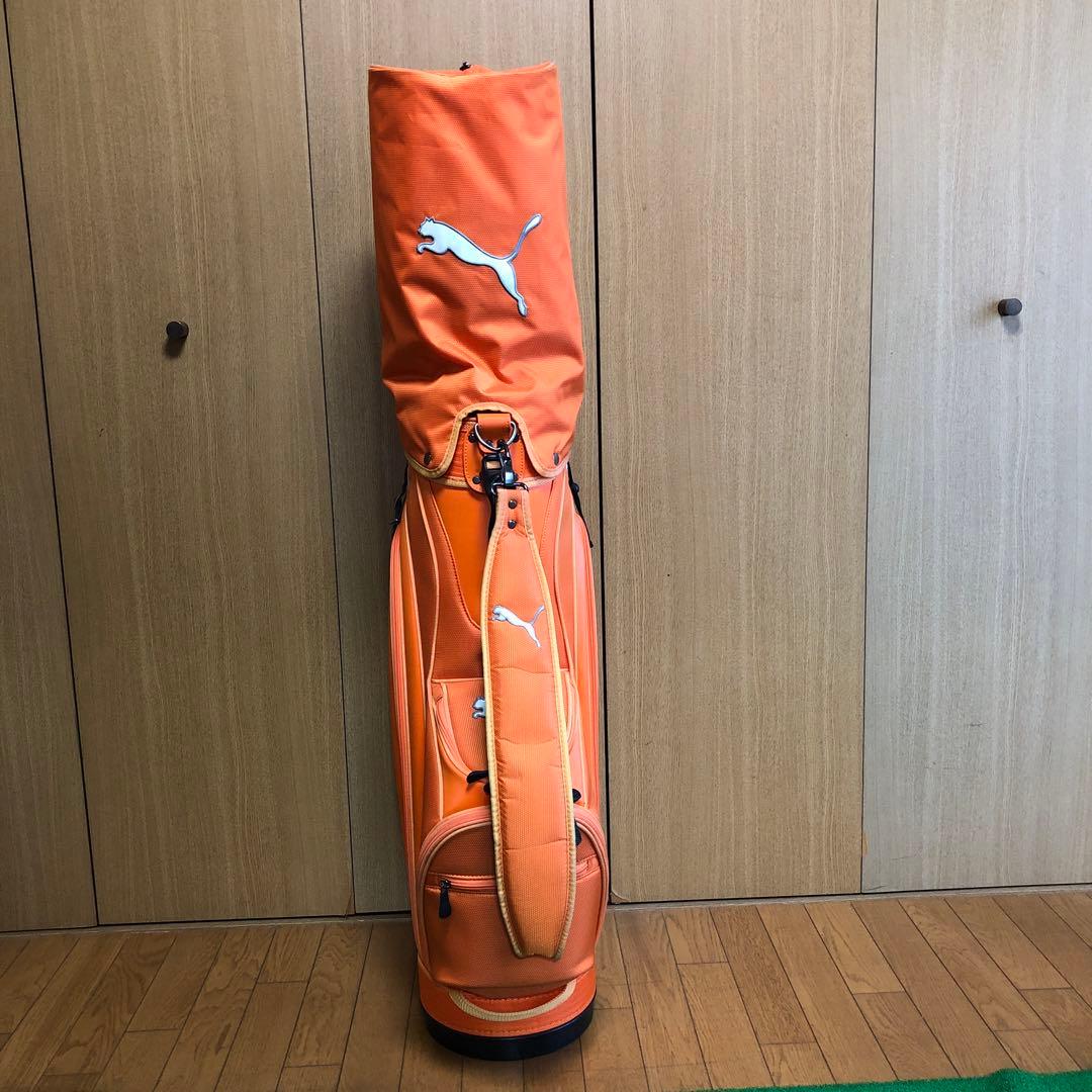 PUMA プーマのキャディーバック希少なオレンジカラー
