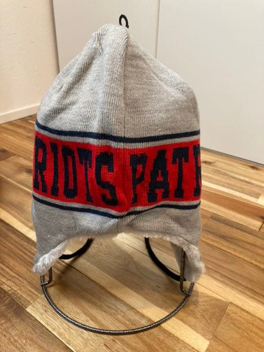 国内皆無　NFLペイトリオッツ　ニットラッパー