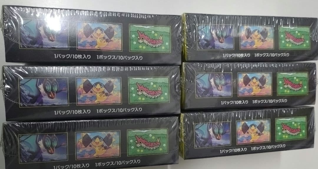 ポケモンカードゲーム MEGAドリームex シュリンク付き 6box