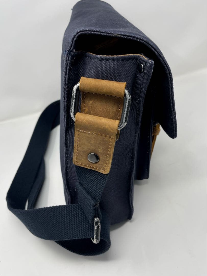 未使用★Stumper and Fielding ネイビー メッセンジャーバッグ