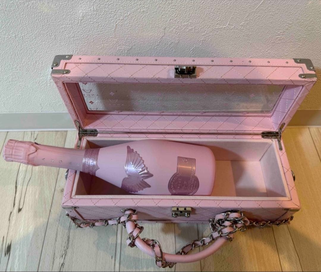 エンジェル ドゥミセック ロゼ ピンク ブルー　750ml 箱付き 正規品