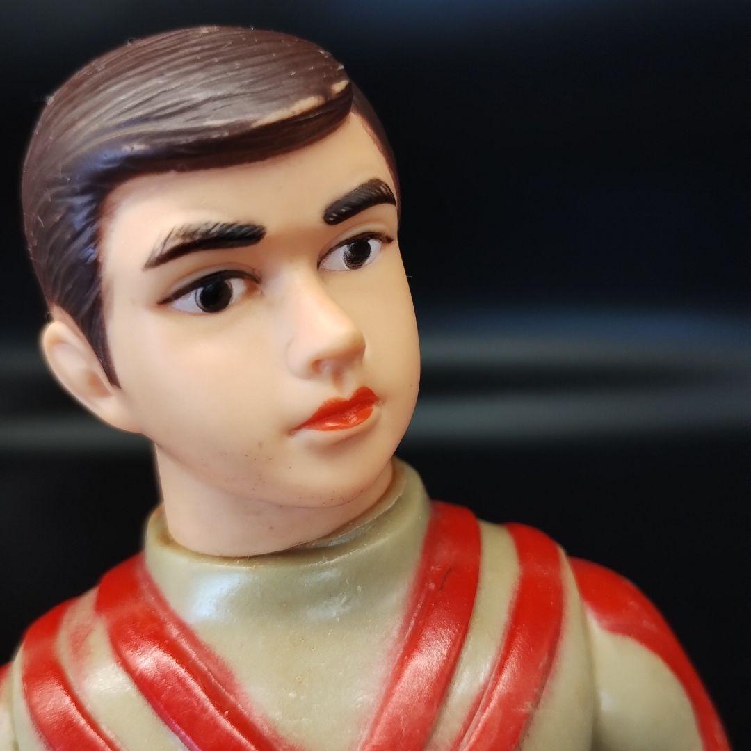 当時物　ブルマァク　ウルトラマンエースA マスク取れ　ソフビ 昭和レトロ