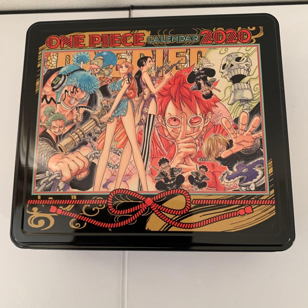 コミックカレンダー2020「ONE PIECE」特製缶入り日めくりカレンダー