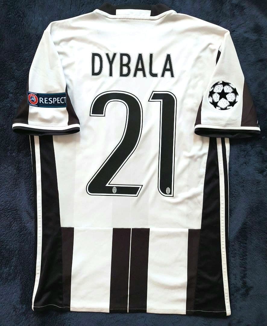 【新品美品】ユベントス ディバラ 16/17 CL仕様ユニフォーム Mサイズ